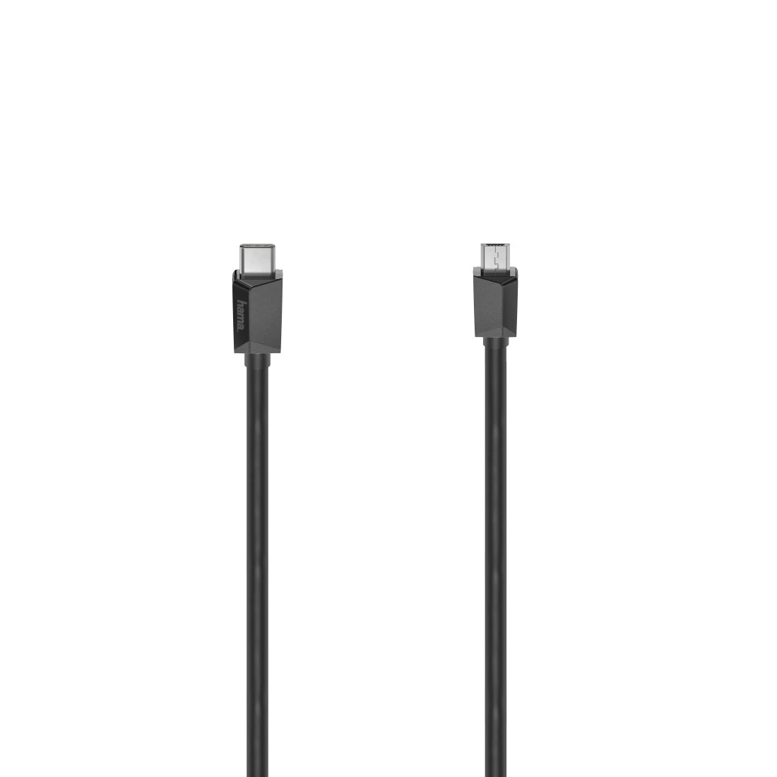 Hama USB-C Cable USB-C Plug to Micro-USB Plug USB2.0 0.75m