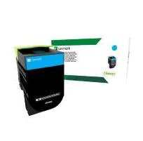 Lexmark CS/CX 417 517 Cyan High Yield Return Program Toner Cartridge