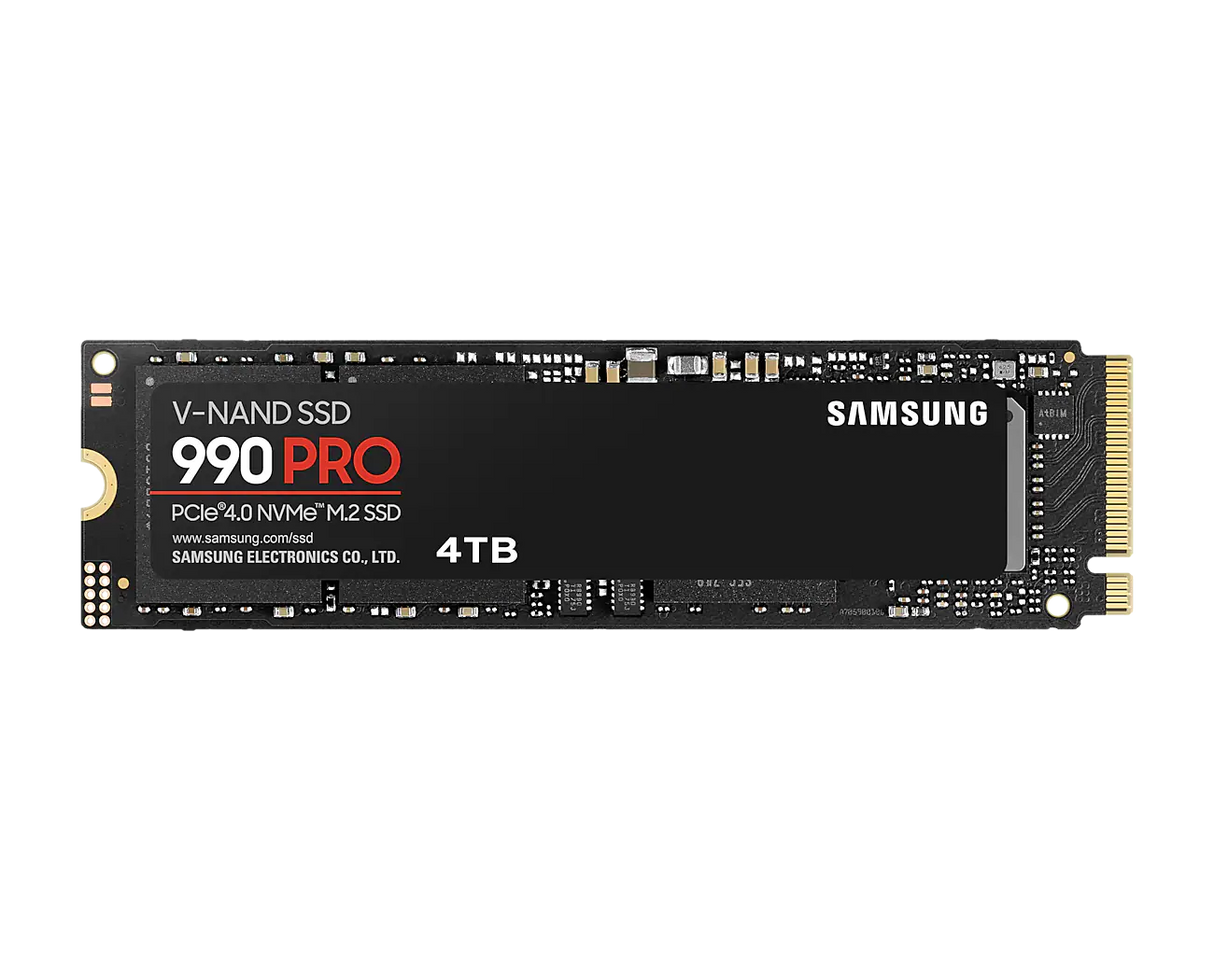 Samsung 990 PRO 4 TB NVMe SSD