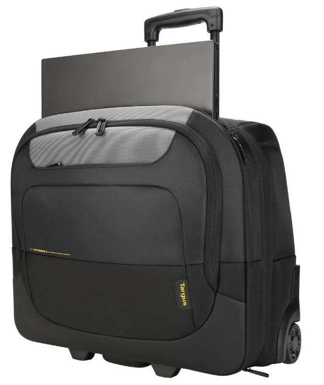 Targus CityGear 15" - 17.3" Laptop Roller Bag - Black  (2 Wheel Roller)